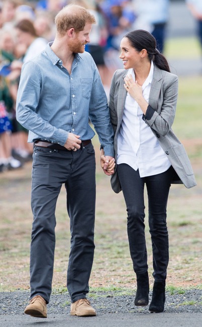 Prince Harry, Meghan Markle, Australia Royal Tour, PDA